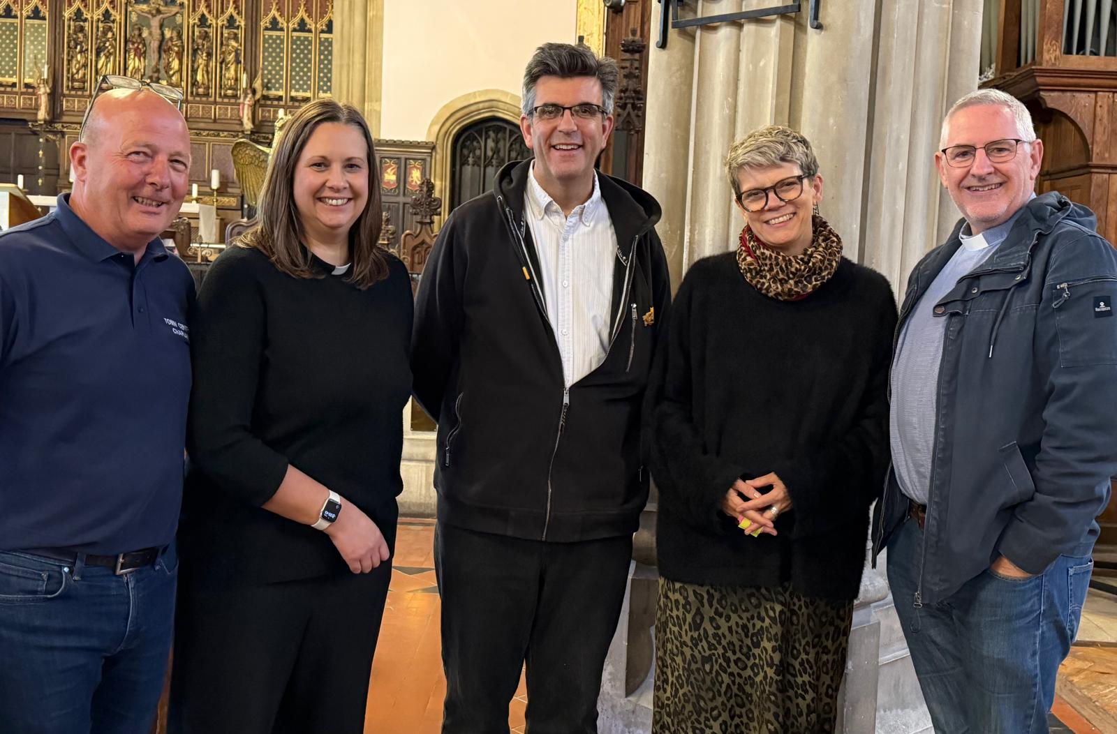 On the 05th June we welcomed the Dean of Salisbury the The Very Reverend Nicholas Papadopulos, DL